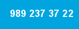 989 237 37 22 989 237 37 22